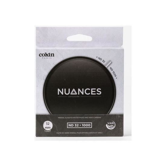 COKIN Filtre Nuances ND-X 32-1000 52mm