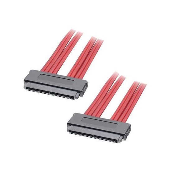 Câble SATA Interne Lindy 1m - Prises à Cliquet - Compatible SATA 3.0 (6Gb/s) - Pour Disques Durs