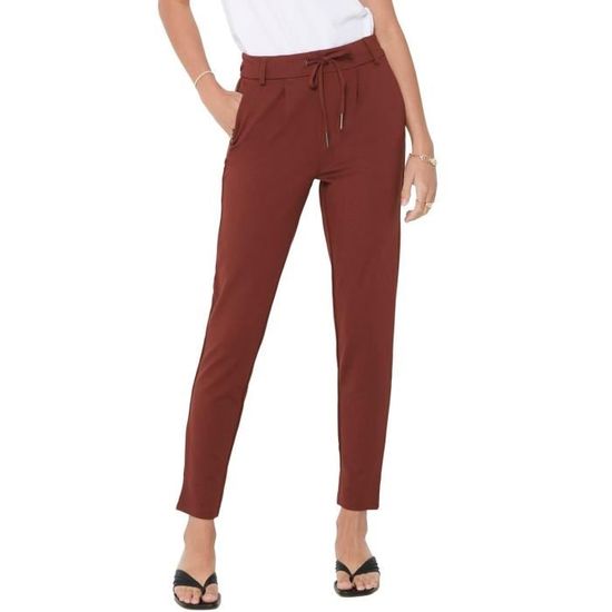 Pantalon grenat femme clearance