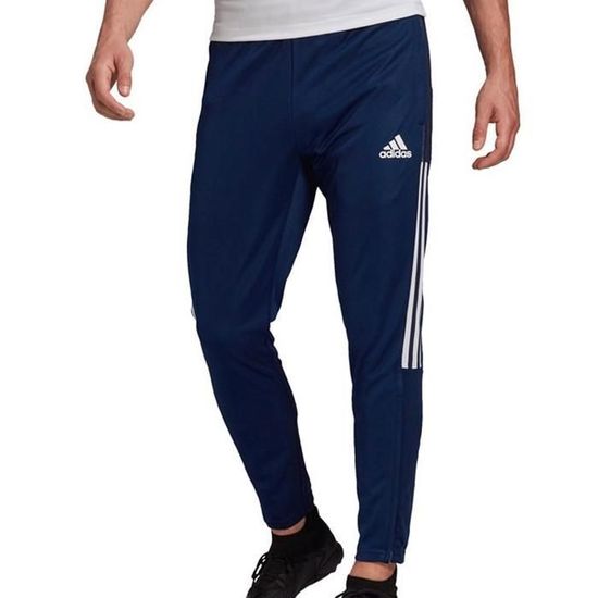 Pantalon d entrainement adidas Tiro 21 GE5427 pour homme Bleu marine Respirant Football Bleu Cdiscount Sport