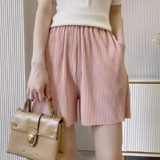 Short D'été Pour Enfant - Coupe Courte, Couleur Unie, Tissu Doux Et Respirant - Décontracté, Sport, Extérieur - Taille 146