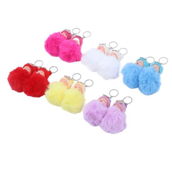 Lot De 4 Queues De Lapin En Peluche – Environ 8 Cm – Noir Et Blanc – Pour Déguisement, Fête, Décoration Ou Jeu