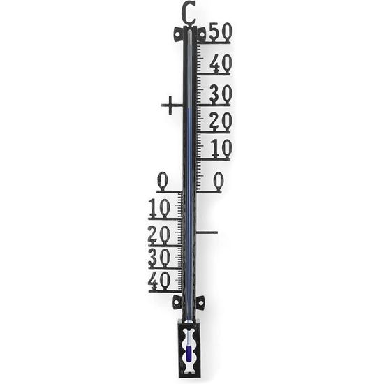 Thermomètre Analogique Lantelme Pour Boissons Chaudes Et Froides - Avec Manchon Métal Et Pince - Idéal Thé, Café, Vin Et Thé Glacé