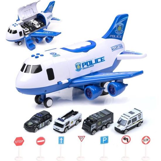 VGEBY Jouet en bois assemblage enfants avion modèle Taxiing amusant résistant à l'usure