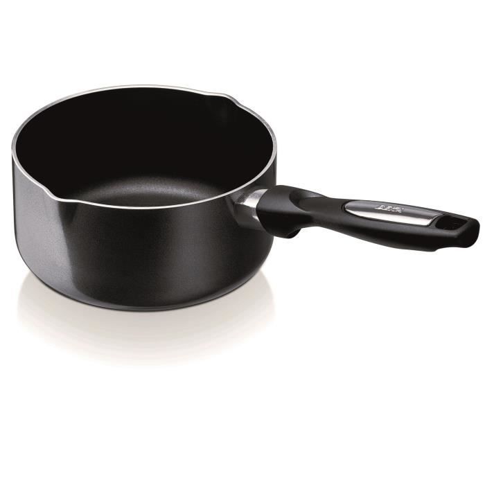 Set De 3 Sauteuses Sitram 16cm - Induction Compatible, Revêtement Anti-adhésif Sans PFOA, Poignées Thermo-résistantes