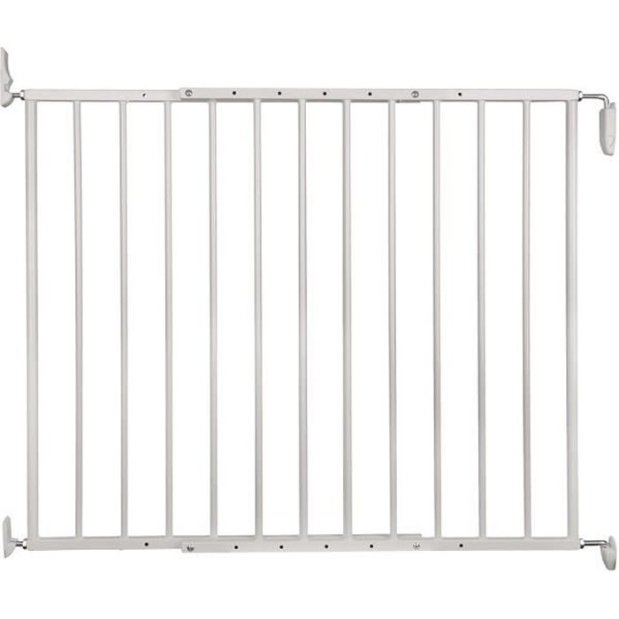 VADIGRAN Barrière d'intérieur Tom - H 73 cm - Blanc - Pour chiens et chats