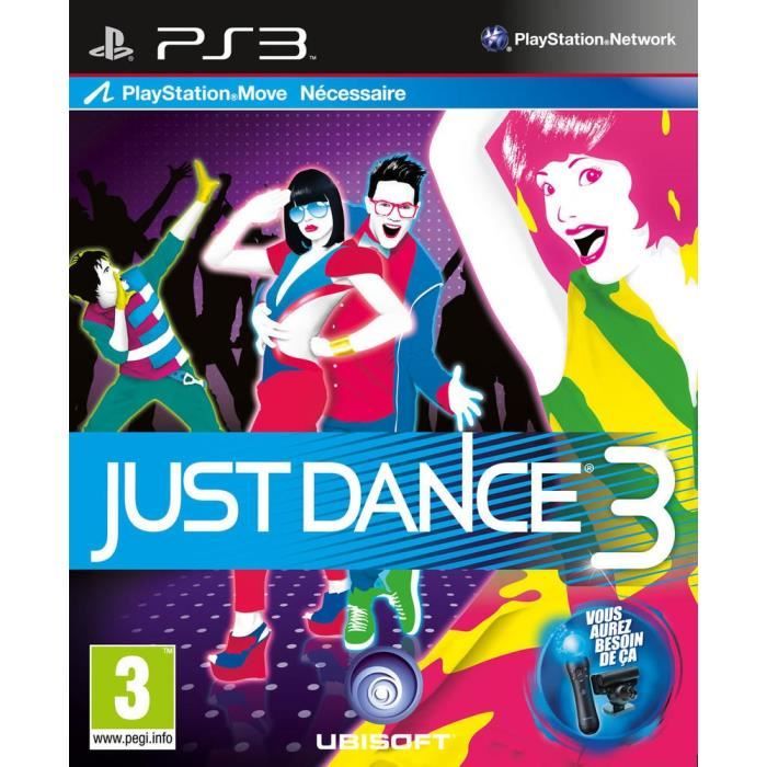 JUST DANCE 3 MOVE / Jeu console PS3