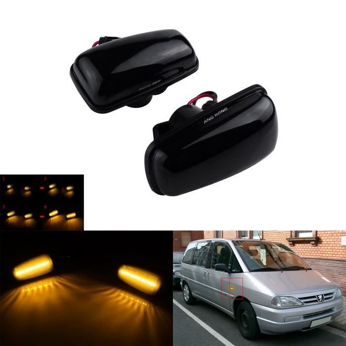 Dynamique LED Clignotant Répétiteur Pour Peugeot 106 306 Expert Citroën Berlingo 1 Jumpy Saxo Xantia Evasion