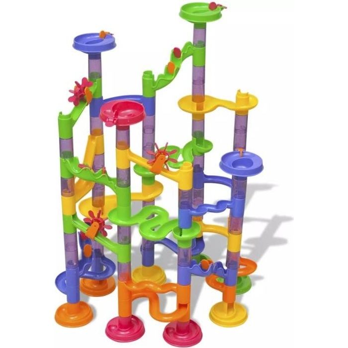HOP Pistes de billes Circuit à billes pour enfants Plastique 42 x 30 x 61 cm