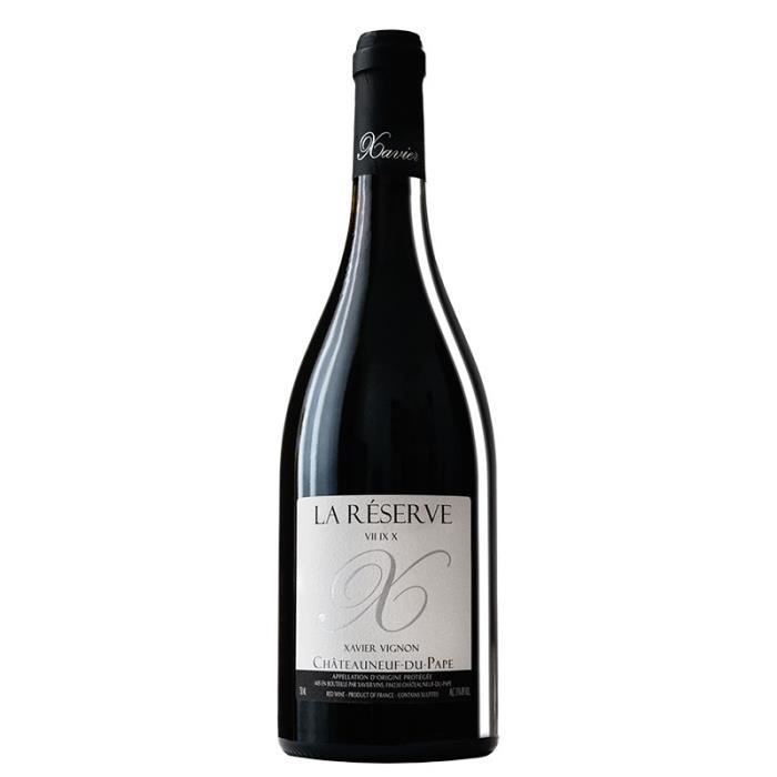 X1 Xavier Vins - Châteauneuf du Pape - La Réserve VII IX X - Vin Rouge - Bouteille (0,75cl)