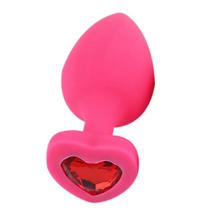 Plug anal en silicone pour homme et femme, nouveau, petite taille, noir, rose, perles, fesses, bijoux, gay, jo - Chocolat - CLAT1909