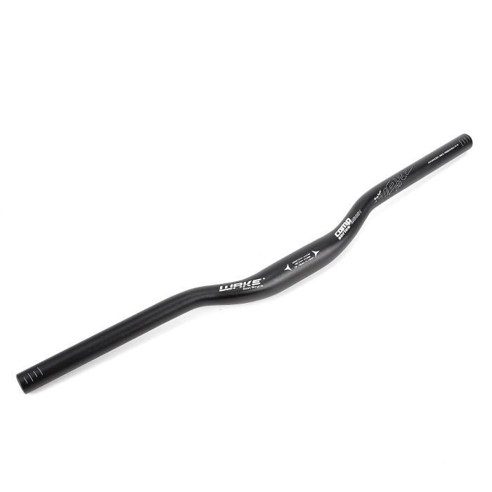 Guidon Aluminium Noir 31,8mm x 620mm Composant Pièce détachée Cyclisme Vélo tout terrain