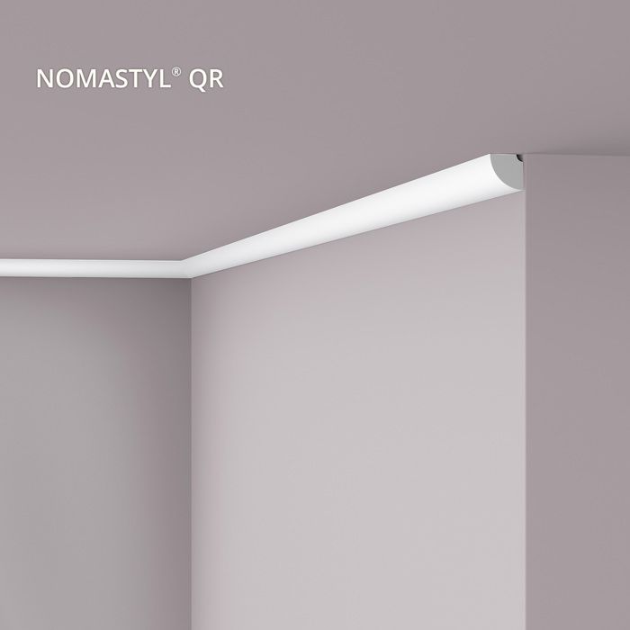 Moulure QR Polystyrène NOMASTYL (20 mm x 20 mm) - NMC NOËL & MARQUET