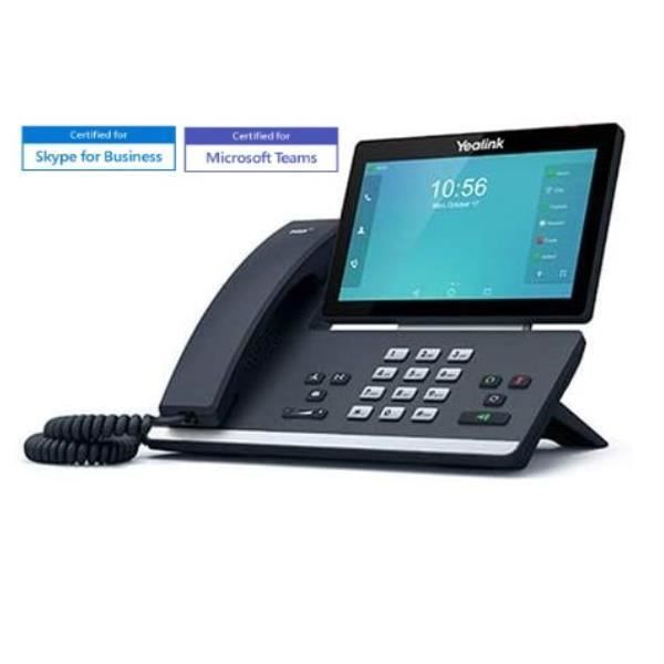 VIDÉOCONFÉRENCE, Téléphones IP et VoIP, Téléphones IP et VoIP, IP fixe, Téléphone vidéo Android Yealink Telephony T58a
