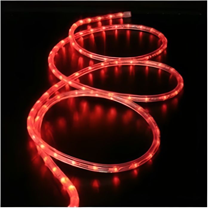 cordon lumineux 30 leds/m touret de 44 mètres rouge festilight