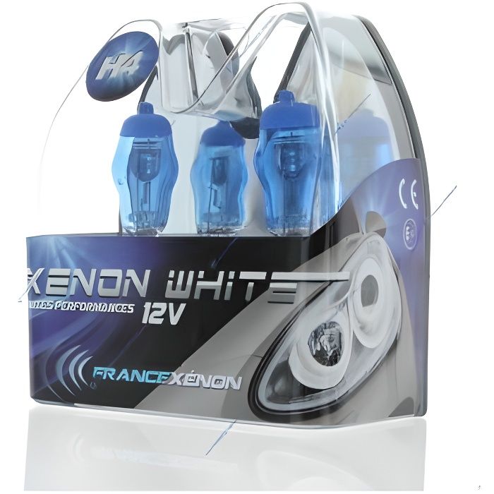 2 x Ampoules H4 100/90W 6000K HOD Xtrem - FRANCE-XENON