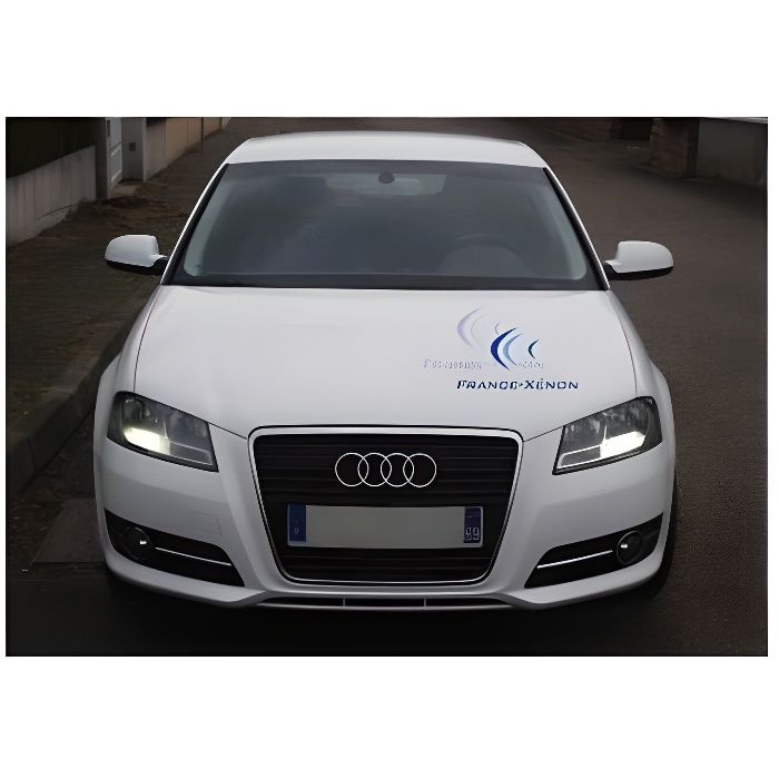 Feux de jour Audi A3 8P Restylée Sans Erreur ODB - La beauté et la qualtié réunie. Garantie 1 an Waterproof et Dustproof Homologué