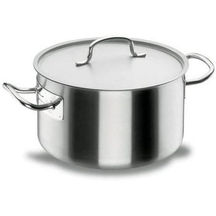 faitout Marmite Professionnel Couvercle INOX Induction (40 x19 cm /23,8L)