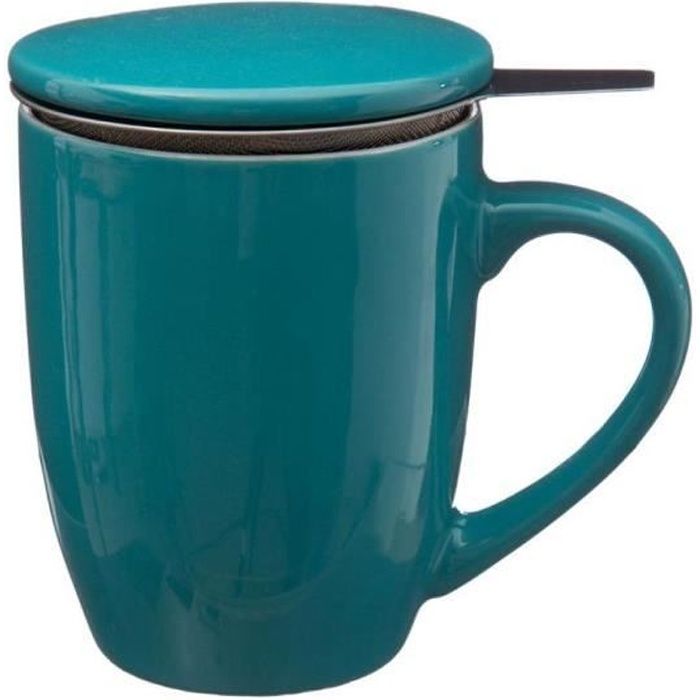 Mug à thé Tisanière Bleue