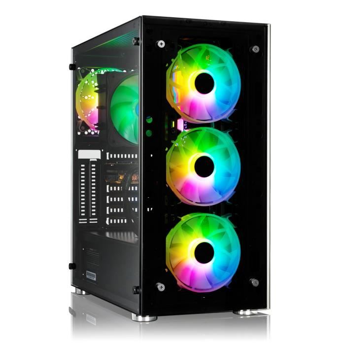 MEMORY PC Gamer - AMD Ryzen 5 3600 6x 3,6 GHz -12Go GeForce RTX 3060 - 16Go DDR4 - 240 Go + 1000 Go HDD - Win 11