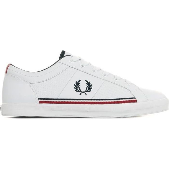 Fred Perry - Baseline Perf Leather - Baskets