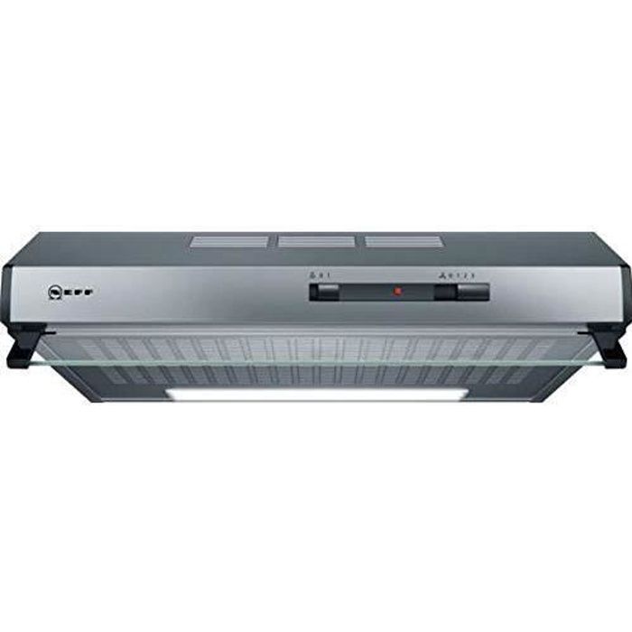 NEFF Hotte encastrable 60 cm avec éclairage LED et fonction variateur - DLAA600N