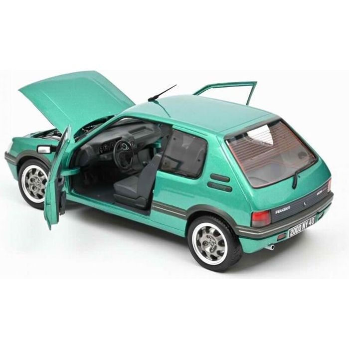 Voiture Miniature de Collection PEUGEOT 205 GTI Griffe 1990 NOREV 1/18