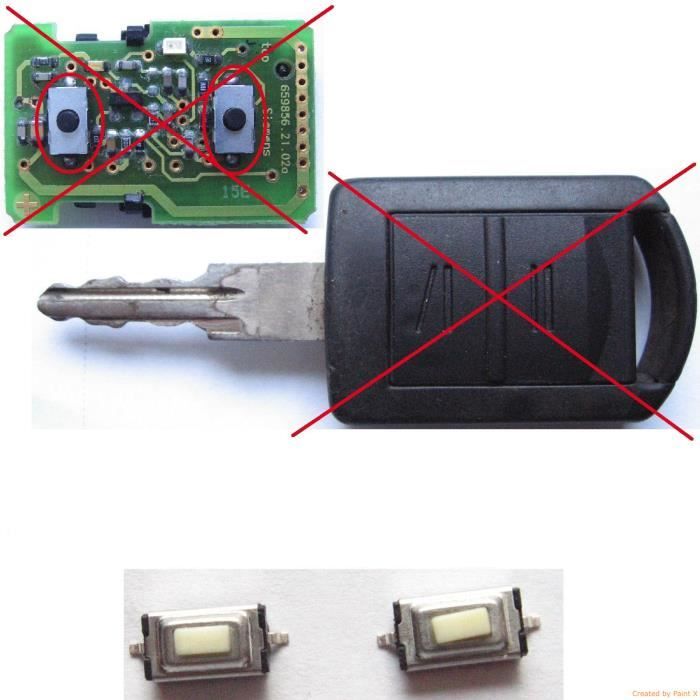 2 BOUTON SWITCH OPEL COMBO CORSA MERIVA AGILA TIGRA
