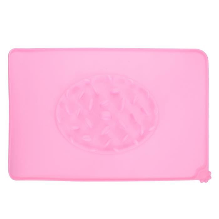 Tampon antidérapant pour chien à lécher le tapis de proprete - apprentissage de proprete - alese hygiene litiere dejections