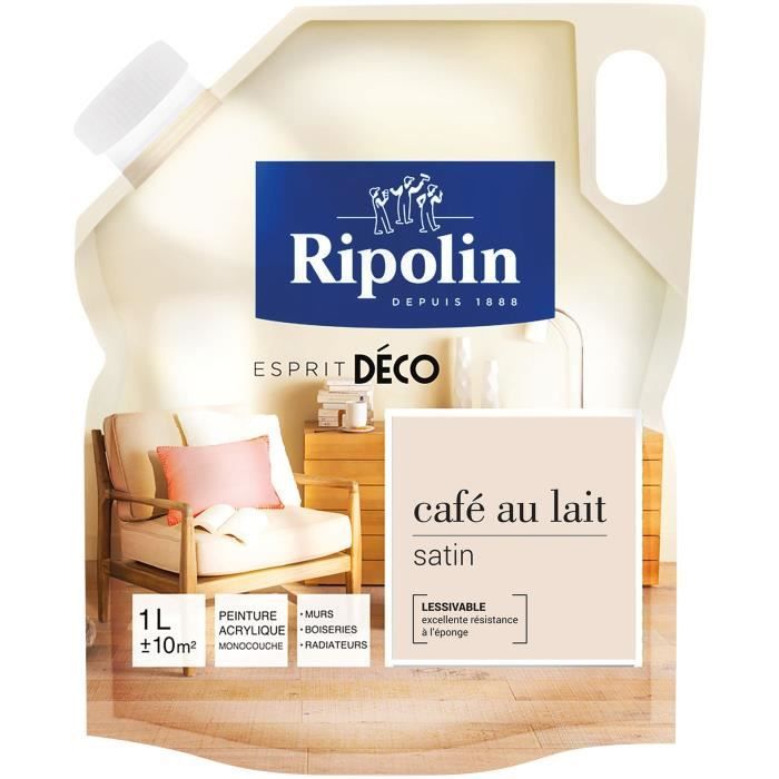 Rip deco multi supports satin 1l café au lait