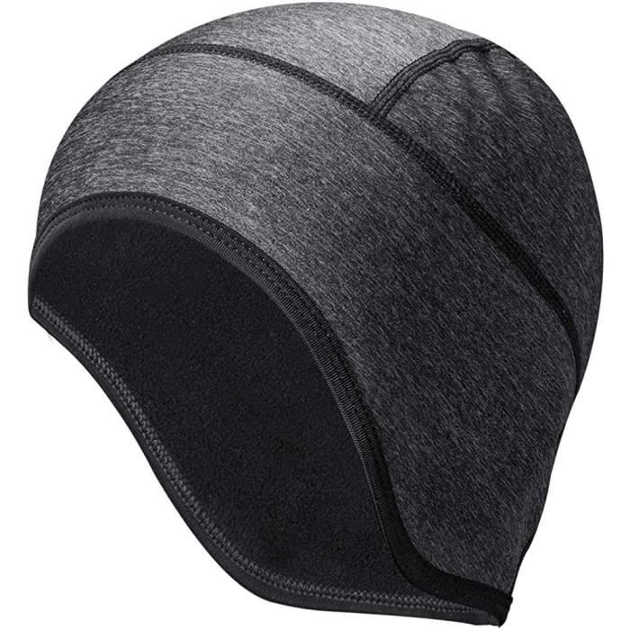 ROCKBROS Cyclisme Bonnet Polaire Sport Casquette Vélo Moto Coupe-Vent Homme Femme Taille Élastique Universel