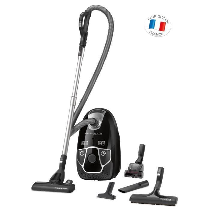 ROWENTA RO6885EA X-Trem Power Animal Care Aspirateur avec sac capacité XL 4,5L - 750W - Accessoires spéciaux poils d'animaux