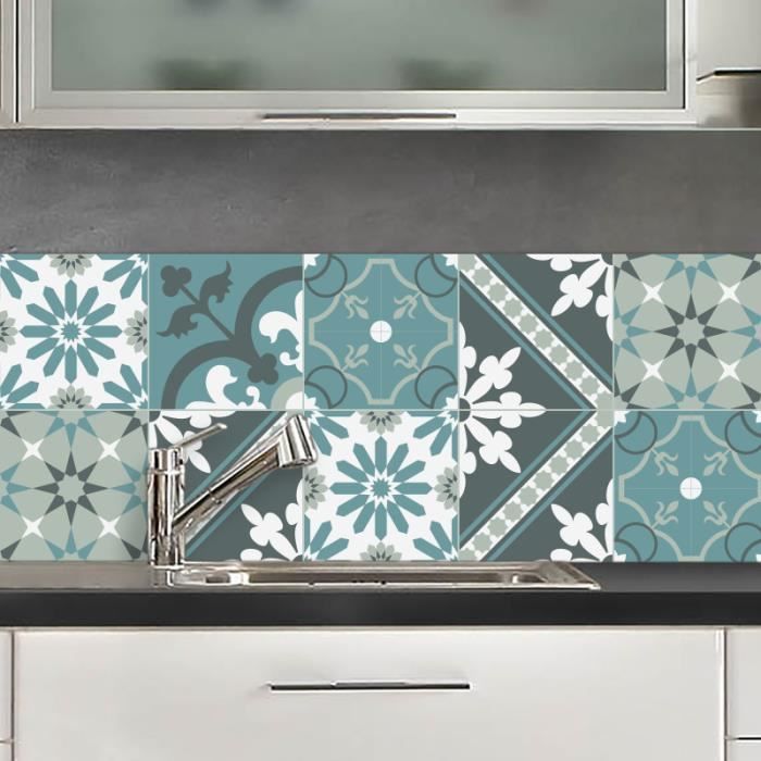 CREDENCE ADHESIVE SAO PAULO BLEU CANARD 40X100 CM