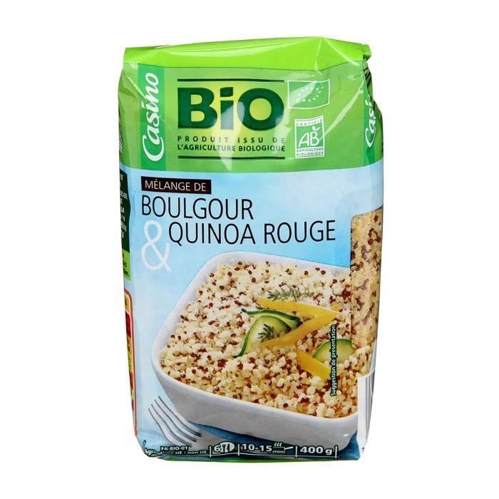 CASINO BIO Mélange Quinoa Boulgour Bio - 400g