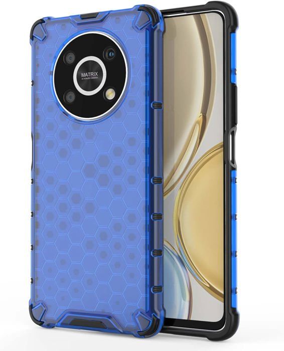 Cover Per Honor Magic4 Lite 5G E Honor X9 5G - Custodia Con Vetro Temperato E Bordo Morbido TPU, Effetto Sfumato - 2
