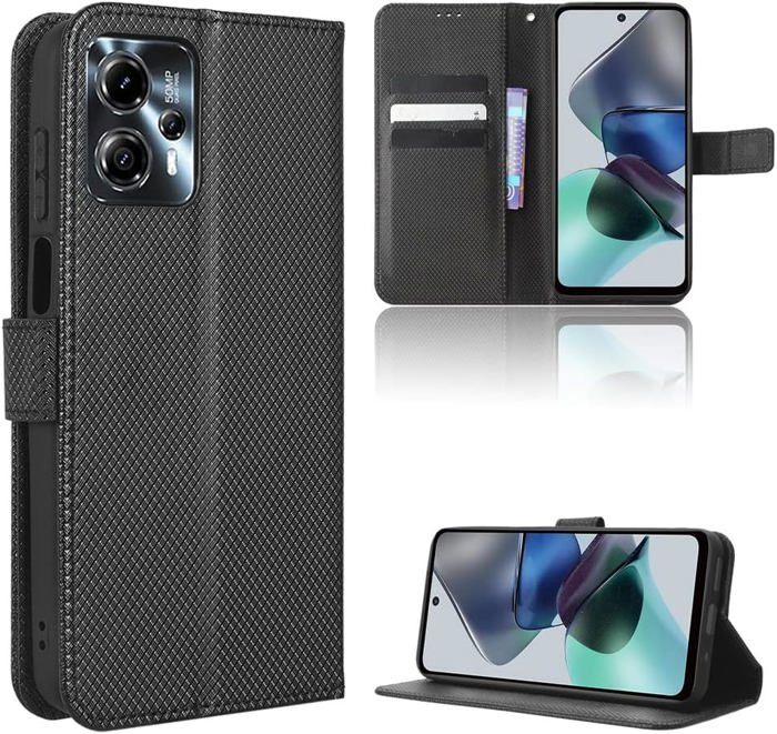 Coque De Protection Pour Motorola Moto G13, G23, G53 - Couleur Navy - Marque SDTEK - Avec Protection Objectif