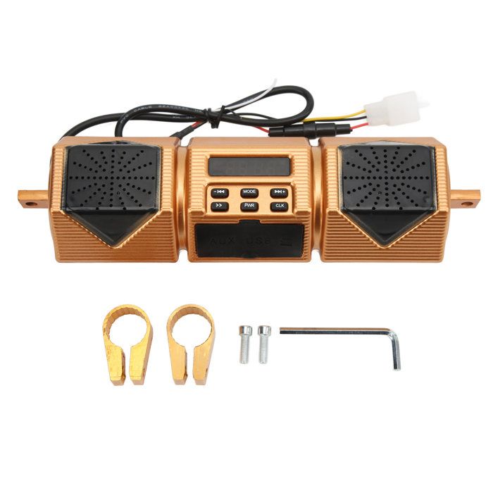 Haut-Parleurs Auto Choice - 2 Woofers 75mm, Support Rétro