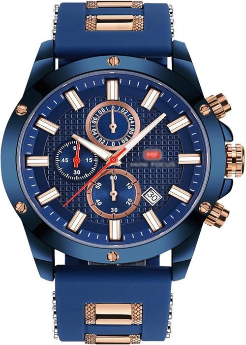 Montre-bracelet Numérique Pour Homme Avec Chronomètre - Étanche, Rétroéclairage LED, Compte à Rebours, Alarme, Calendrier - 4
