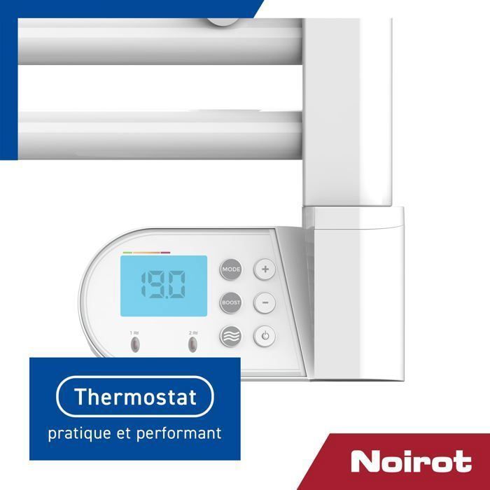 Sèche-serviettes Noirot Flobain II 750W programmable