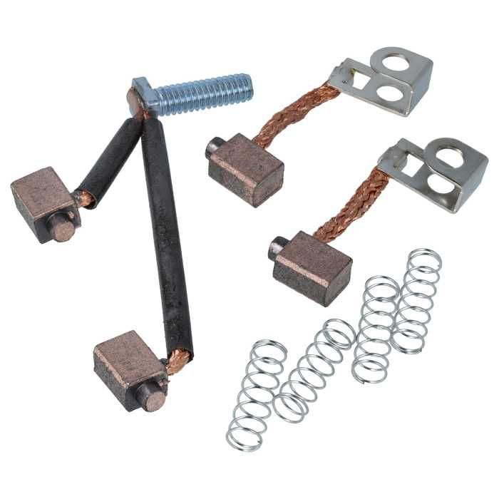 Jeu De 2 Balais De Charbon (balais Démarreur) Pour Kawasaki Z650 B 1977-1980 - Neuf, Graphite