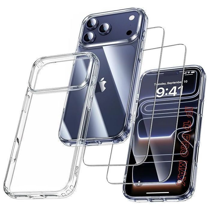 Coque Transparente Anti-choc Pour IPhone 11 / 11 Pro / 11 Pro Max - Silicone TPU Souple Avec Dos Acrylique Rigide