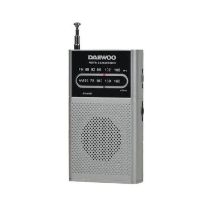 Daewoo DW1027 - Couleur Plata - Son Stéréo - Tuner AM/FM Gris - vue 1
