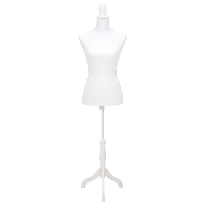 （Haute qualité）Blanc Buste de présentation Femme Blanc Poids 4 Kg_253891