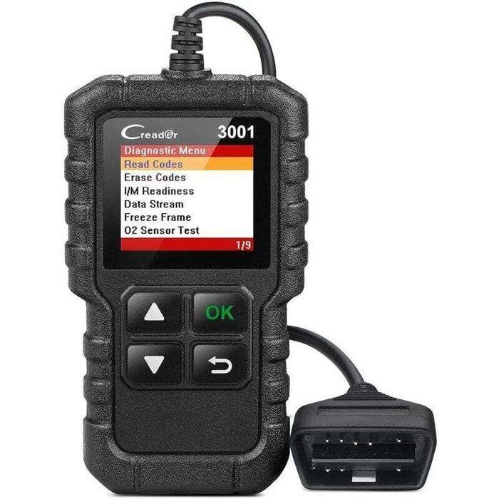 Diagnostic Launch CR3001 Valise Diagnostic Auto Scanner Auto Diagnostic OBD2 pour Voitures à Essence et à Diesel Lecteur OBD Delphi Diagnostic Launch CR3001 Valise Diagnostic Auto Scanner Auto Diagnostic OBD2 pour Voitures à Essence et à Diesel Lecteur OBD Delphi