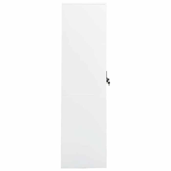 Autumn Mega SaleGarde-robe - Vidaxl - Armoire penderie - grande espace - Blanc 80x50x180 cm Acier FR42988338350