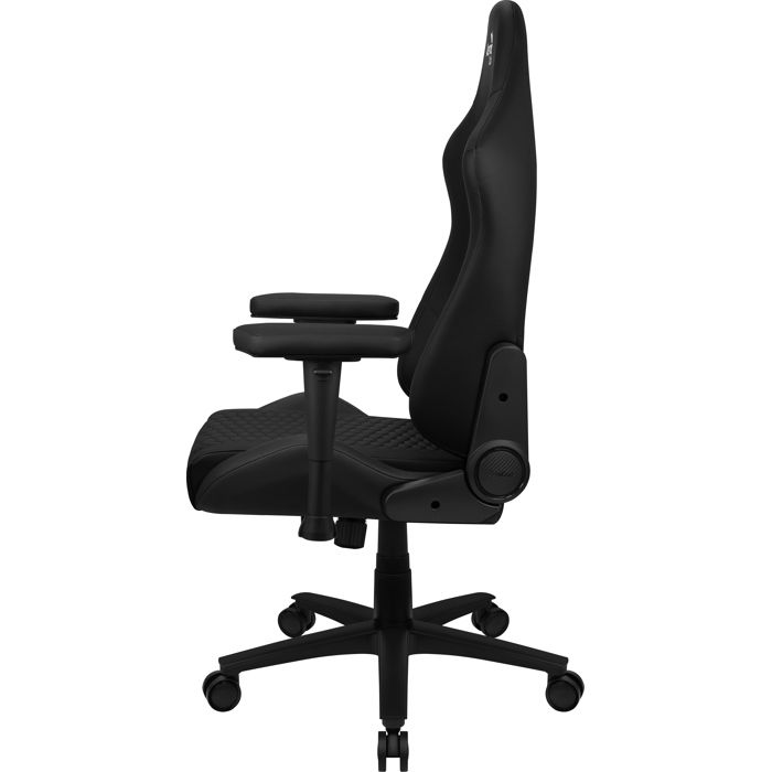 Fauteuil de jeu - Aerocool - Crown Air - Similicuir Noir - Réglable en hauteur - Ergonomique