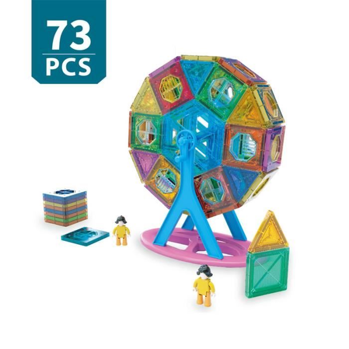 Décennie s de construction magnétiques de grande et mini taille pour  enfants, ensemble de jouets magnétiques
