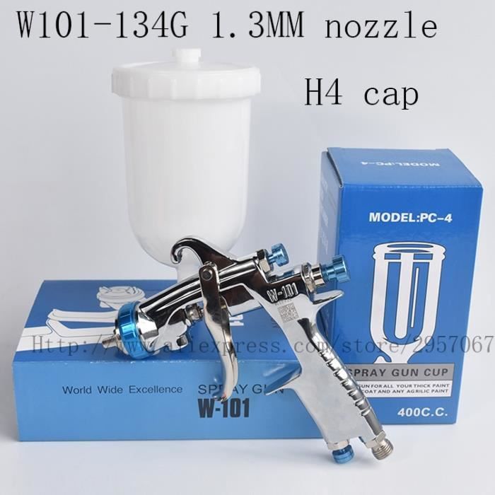 Pot Peinture HVLP 600 Ml Plastique – Raccord Pour Pistolet Sata, Blanc, Facile à Utiliser Et Résistant - 1