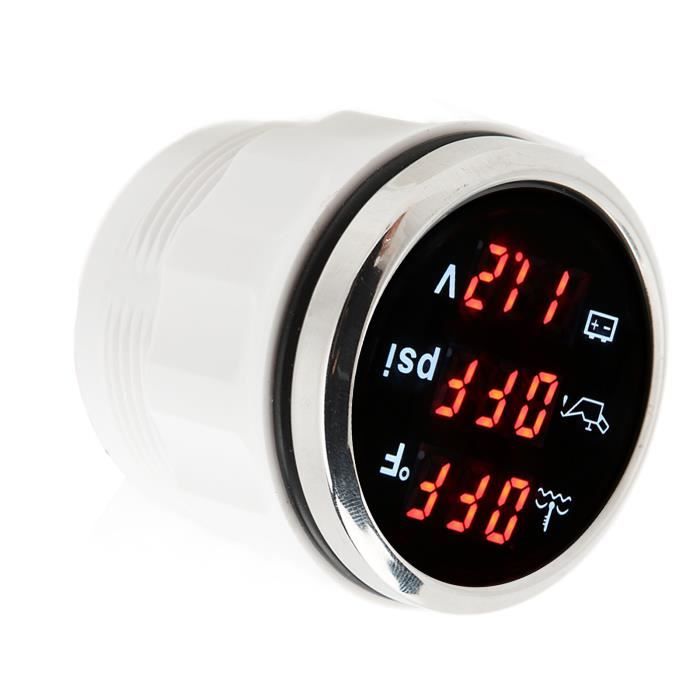 Jauge De Niveau De Carburant Pour Réservoir - Bouchon Avec Affichage Précis à 5% - Température -40°C à +85°C - Pour Bateau, Voiture, Camion