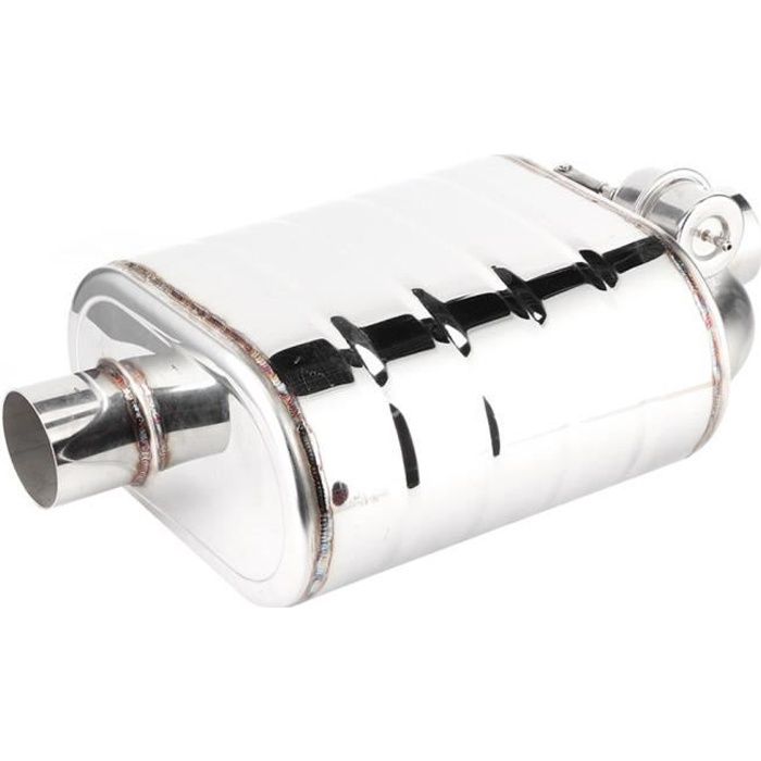 Valve D'Échappement Universelle 63mm Acier Inoxydable Pour Voiture